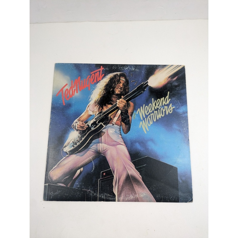 Ted Nugent Weekend Warriors LP Vinyl 12" 33 RPM Epic Hard Rock 1978